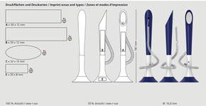 Deskpen matt cord