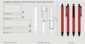 Flute stylus metal PP