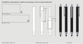 Flute stylus softtouch PPs