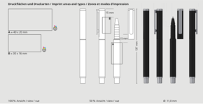 Flute rollerball softtouch PPs