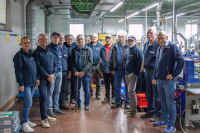Visite des pompiers de Wolfach