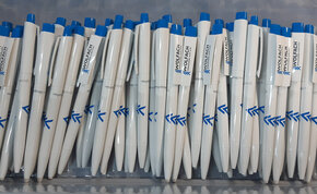 Ballpoint pens for the town of Wolfach
