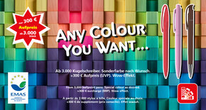Any Colour You Want – PMS 3000