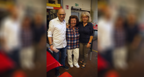 A warm retirement send-off