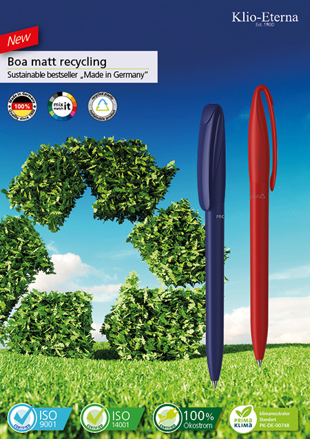 Klio-Eterna Flyer Boa Recycling Pen