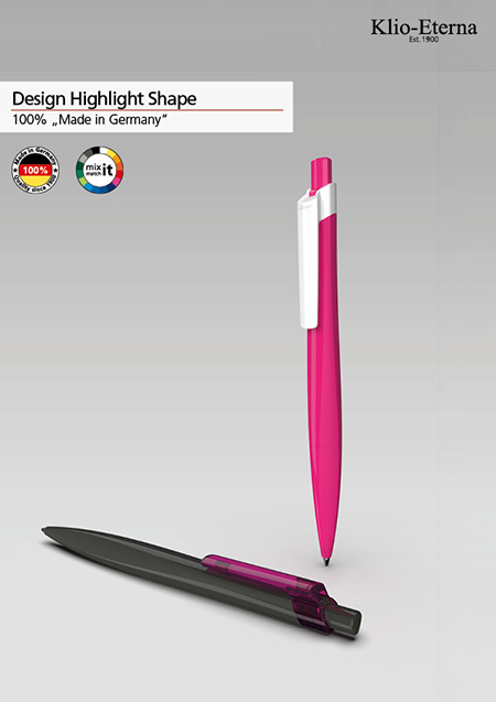 Klio-Eterna Flyer Shape Pen