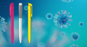  Antibacterial ballpoint pens made from recycled ABS